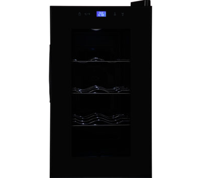 ESSENTIALS  CWC8B15 Wine Cooler - Black